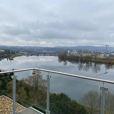 Schonster Blick Uber Koblenz - Aus Toller Appartement *